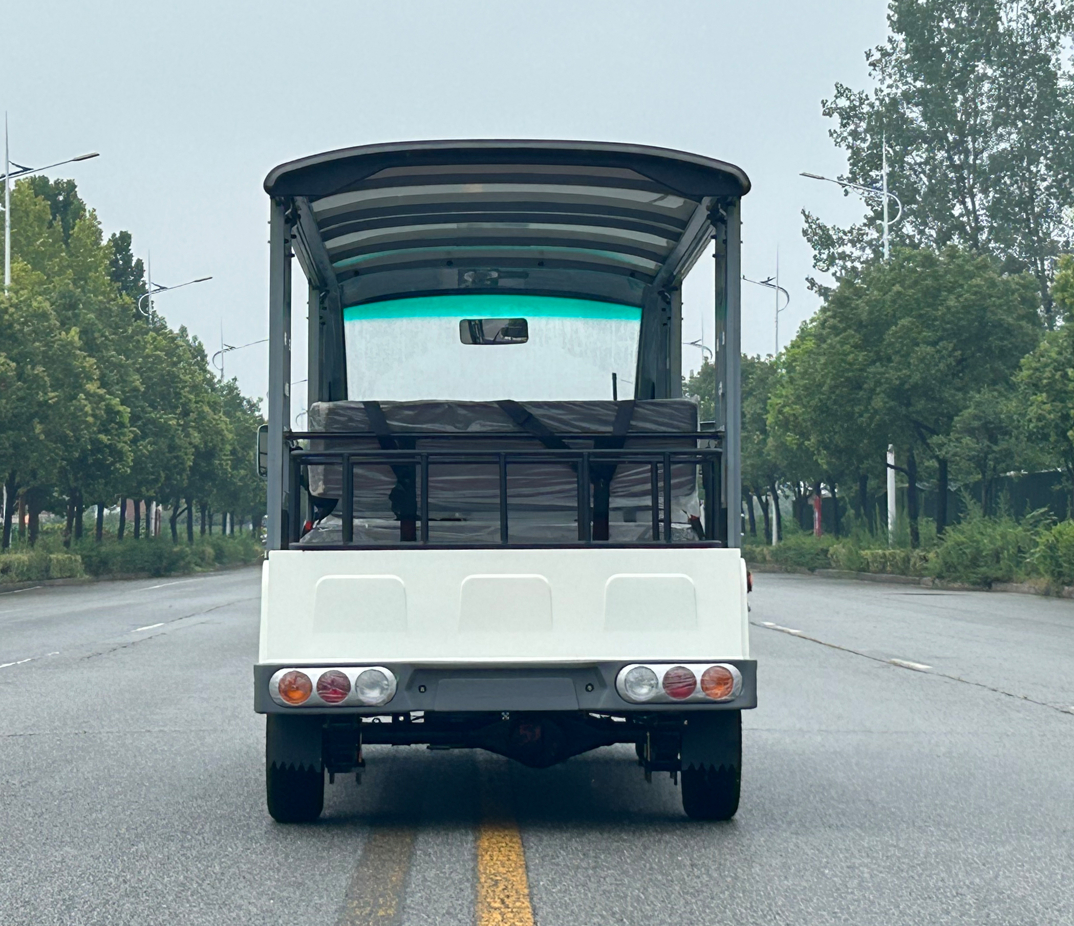 11-seater convertible 4 rows forward + storage box | BAK EV